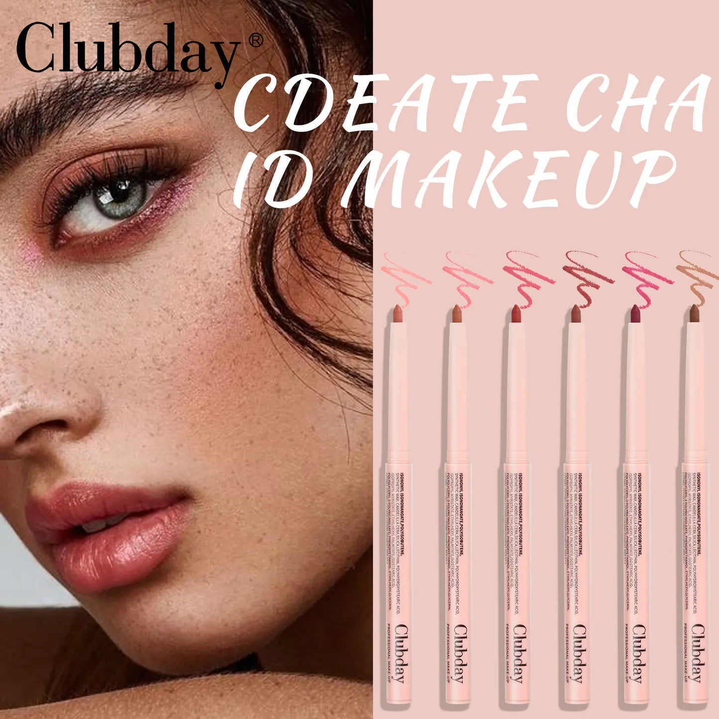 Long-lasting Waterproof Matte Lip Liner Pencil