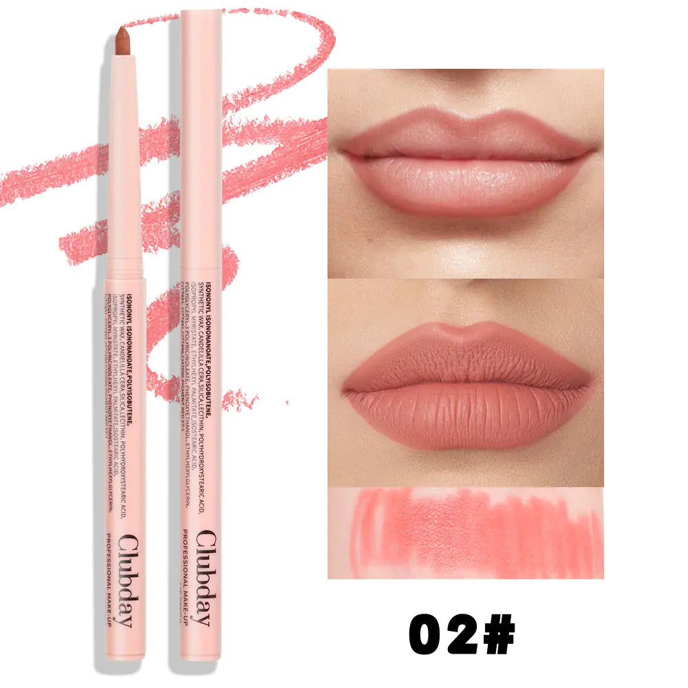 Long-lasting Waterproof Matte Lip Liner Pencil