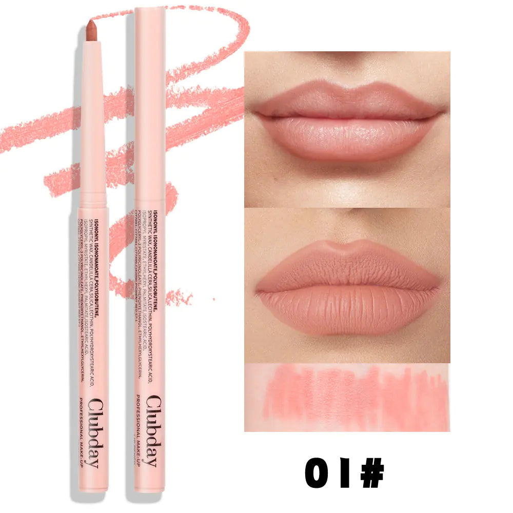Long-lasting Waterproof Matte Lip Liner Pencil