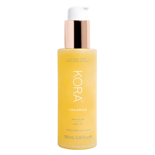 KORA Organics Noni Glow Body Oil Nourish and Smooth Skin Certified Organic Cruelty Free 3.38 oz