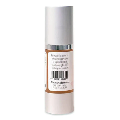 Organic Face Serum with Hyaluronic Acid Vitamin C Helps Reduce Fine Lines 1 oz