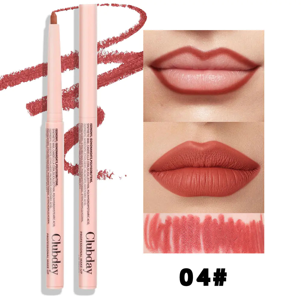 Long-lasting Waterproof Matte Lip Liner Pencil